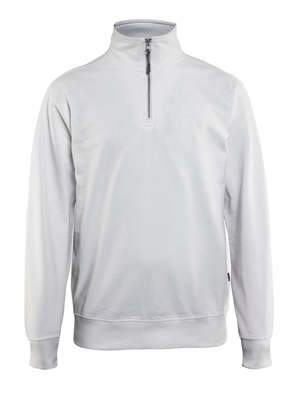 Blåkläder 3369 Sweatshirt half zip med tryk eller logo – arbejdstøj og firmatøj