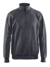 Blåkläder 3369 Sweatshirt half zip detalje med firmalogo