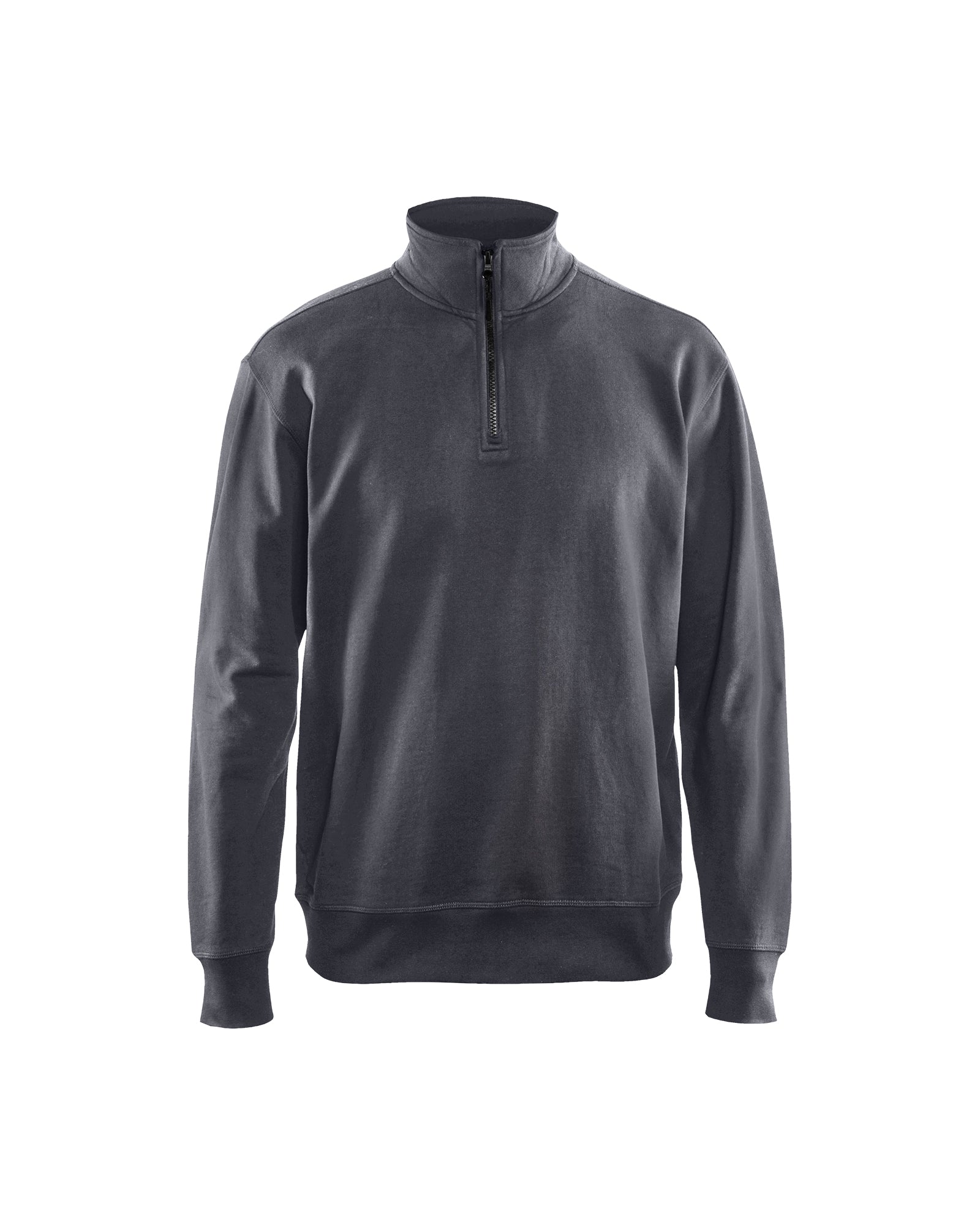 Blåkläder 3369 Sweatshirt half zip, Mellemgrå