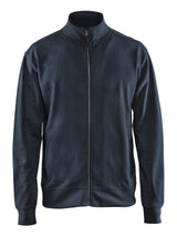 Blåkläder 3371 Sweatshirt full zip med tryk eller logo – arbejdstøj og firmatøj