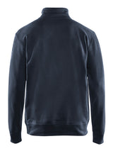 Blåkläder 3371 Sweatshirt full zip produktbillede med logo