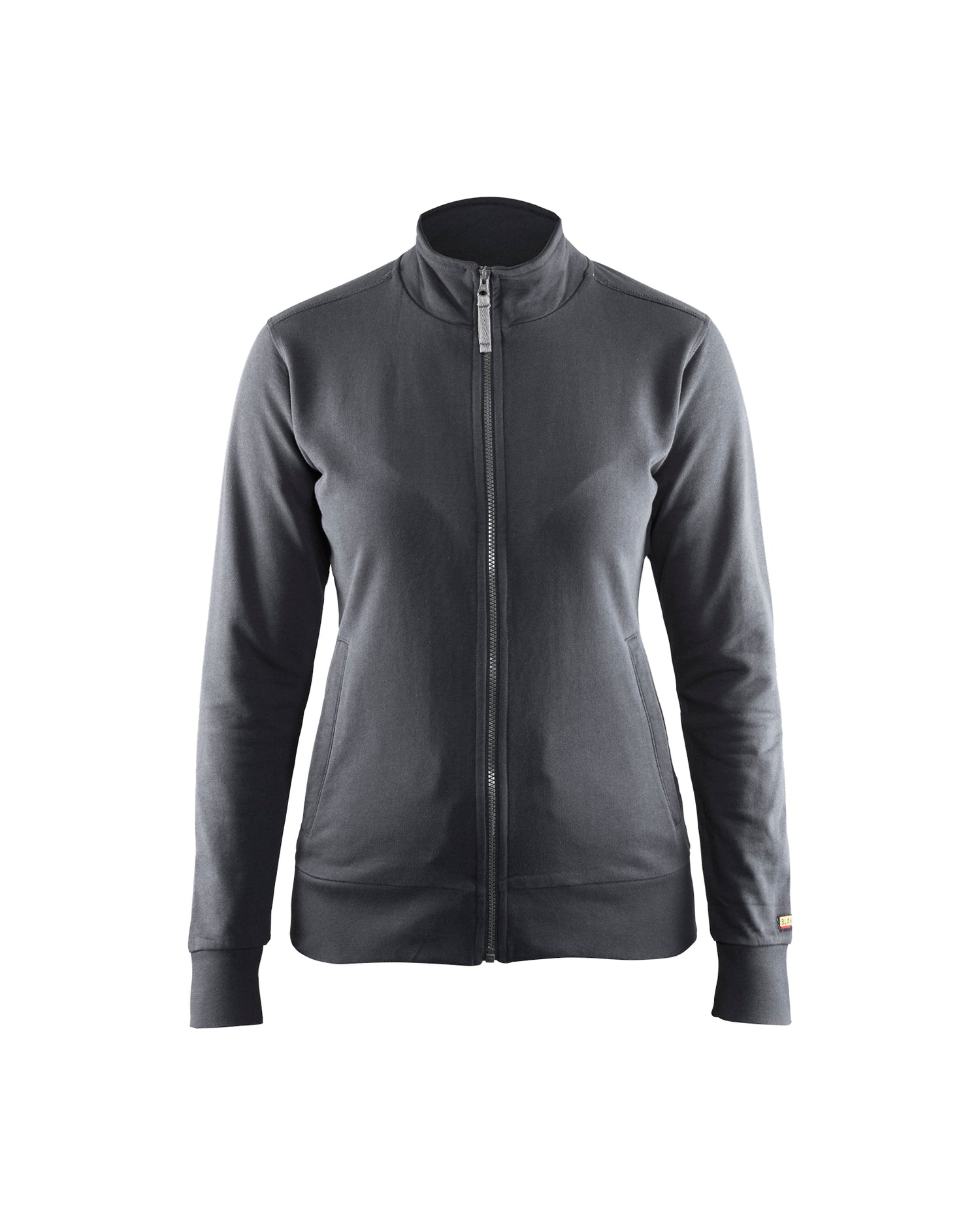 Blåkläder 3372 Dame Sweatshirt full zip, Mørk Grå