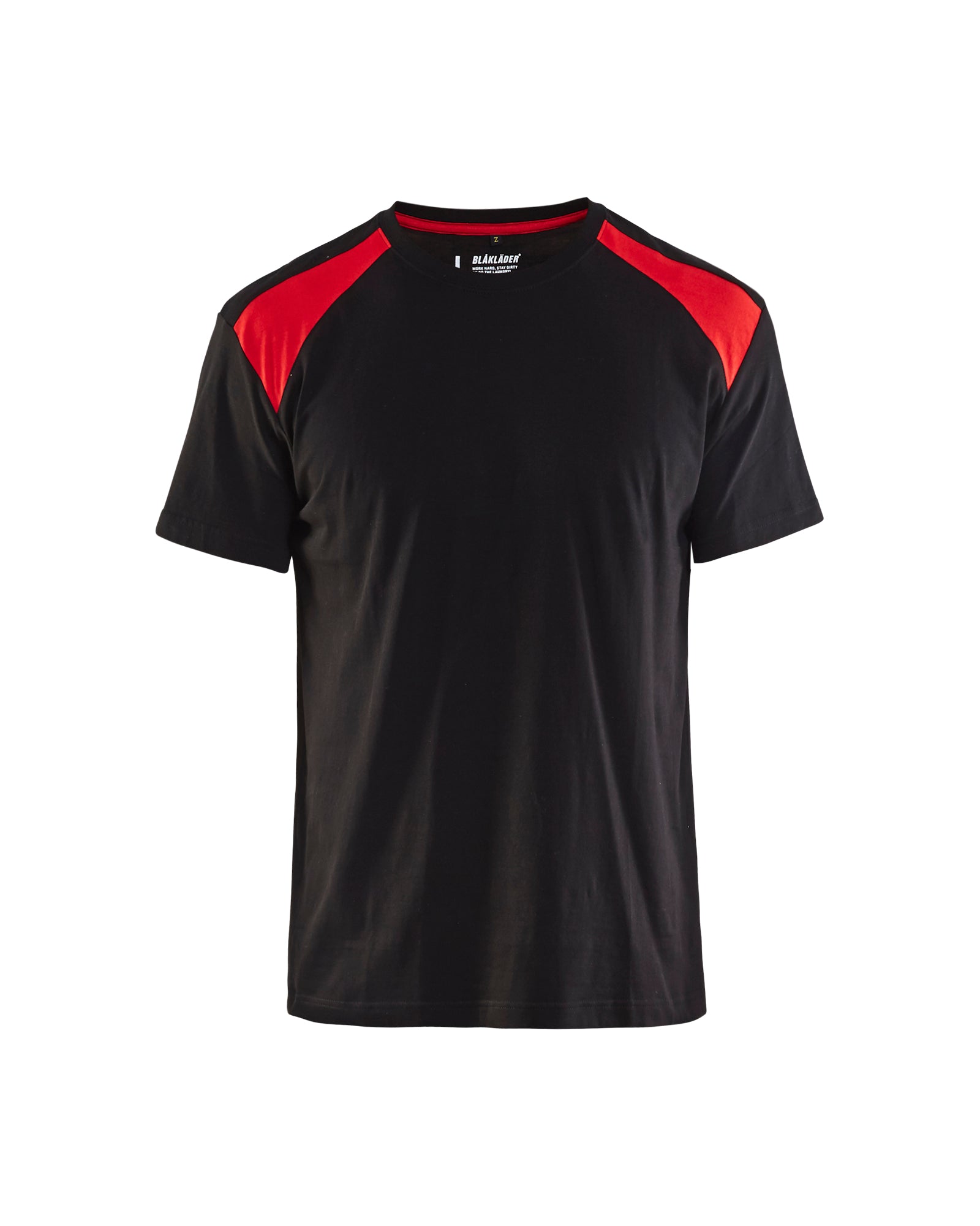 Blåkläder 3379 T-shirt, Sort/Rød