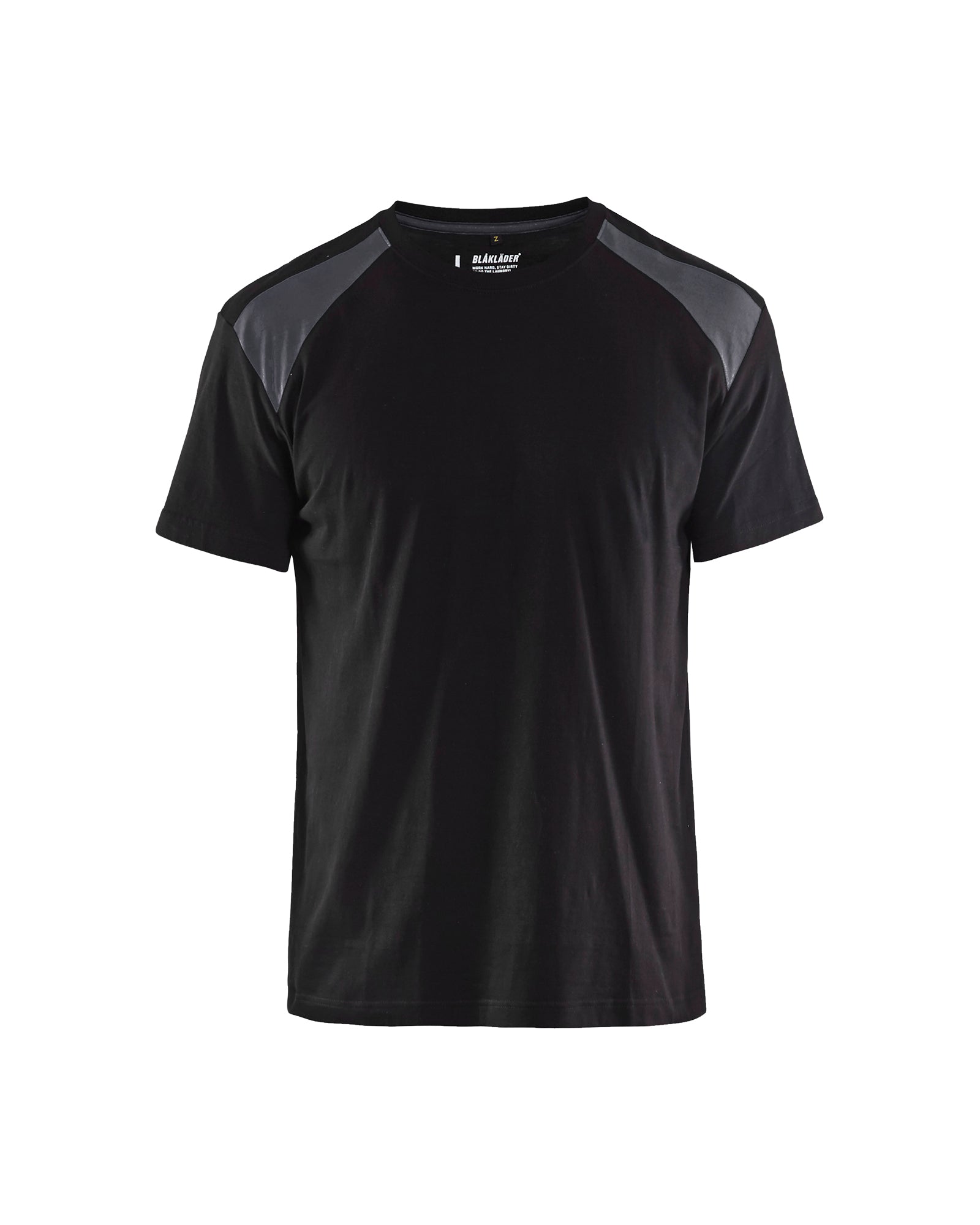 Blåkläder 3379 T-shirt, Sort/Mellemgrå