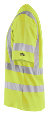 Blåkläder 3380 High Vis UV T-shirt produktfoto med tryk