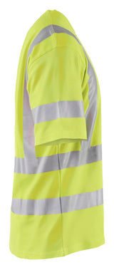 Blåkläder 3380 High Vis UV T-shirt detalje til broderi