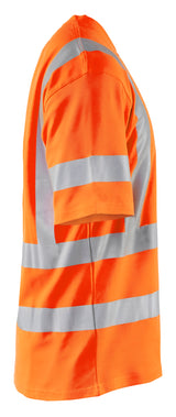 Blåkläder 3380 High Vis UV T-shirt produktfoto til broderi