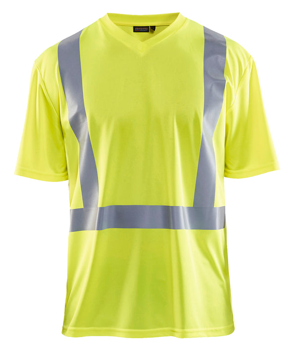 Blåkläder 3382 High Vis UV T-shirt med tryk eller logo – arbejdstøj og firmatøj