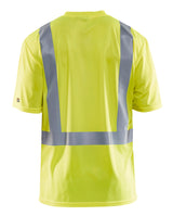 Blåkläder 3382 High Vis UV T-shirt produktbillede med logo