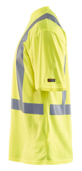 Blåkläder 3382 High Vis UV T-shirt produktfoto med tryk