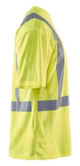 Blåkläder 3382 High Vis UV T-shirt detalje til broderi