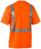 Blåkläder 3382 High Vis UV T-shirt nærbillede med logo