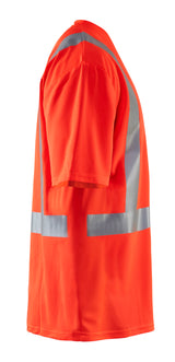 Blåkläder 3382 High Vis UV T-shirt produktbillede til broderi