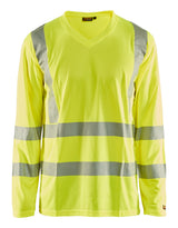 Blåkläder 3385 High Vis UV T-shirt lang ærme med tryk eller logo – arbejdstøj og firmatøj
