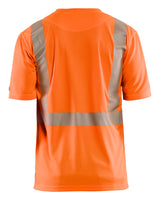 Blåkläder 3386 High Vis UV T-shirt nærbillede med logo