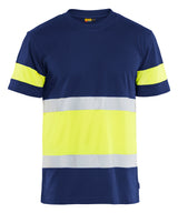 Blåkläder 3387 High Vis T-shirt med tryk eller logo – arbejdstøj og firmatøj