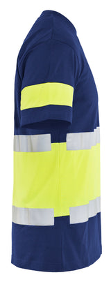 Blåkläder 3387 High Vis T-shirt detalje til broderi