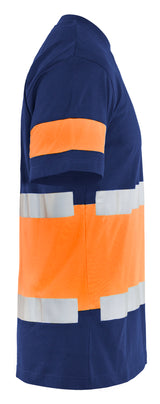 Blåkläder 3387 High Vis T-shirt produktfoto til broderi