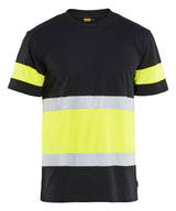 Blåkläder 3387 High Vis T-shirt detalje med firmalogo