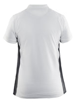 Blåkläder 3390 Dame Poloshirt produktfoto med tryk