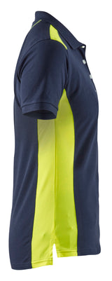 Blåkläder 3390 Dame Poloshirt detalje med firmalogo