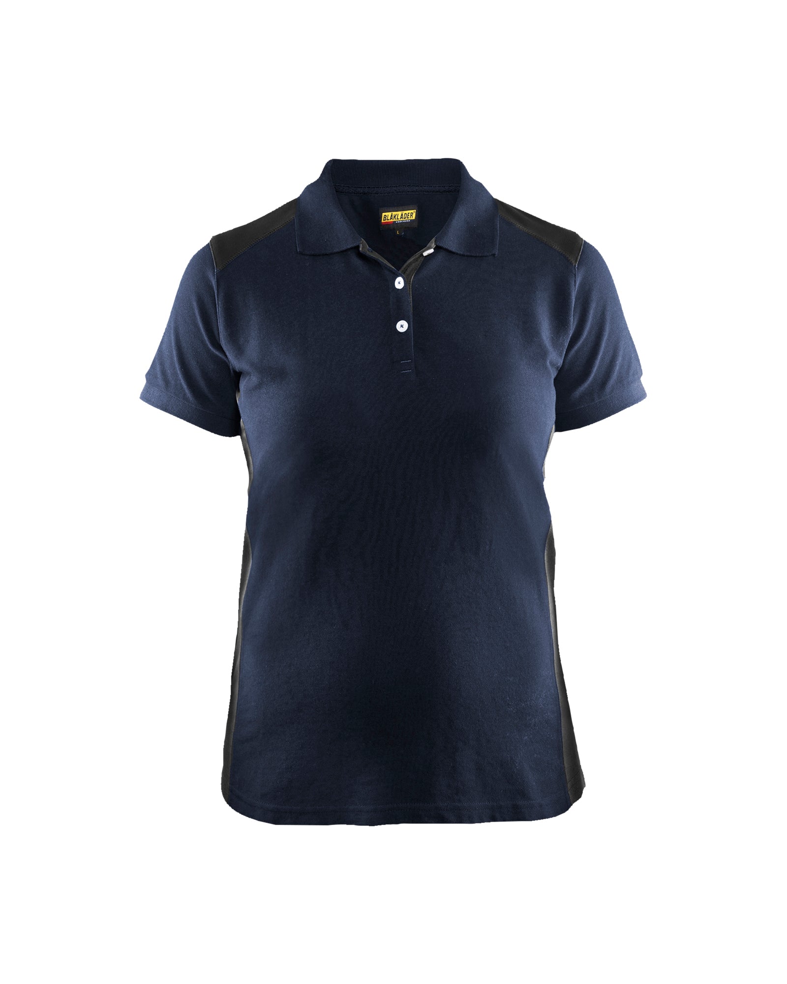 Blåkläder 3390 Dame Poloshirt, Mørk Marineblå/Sort