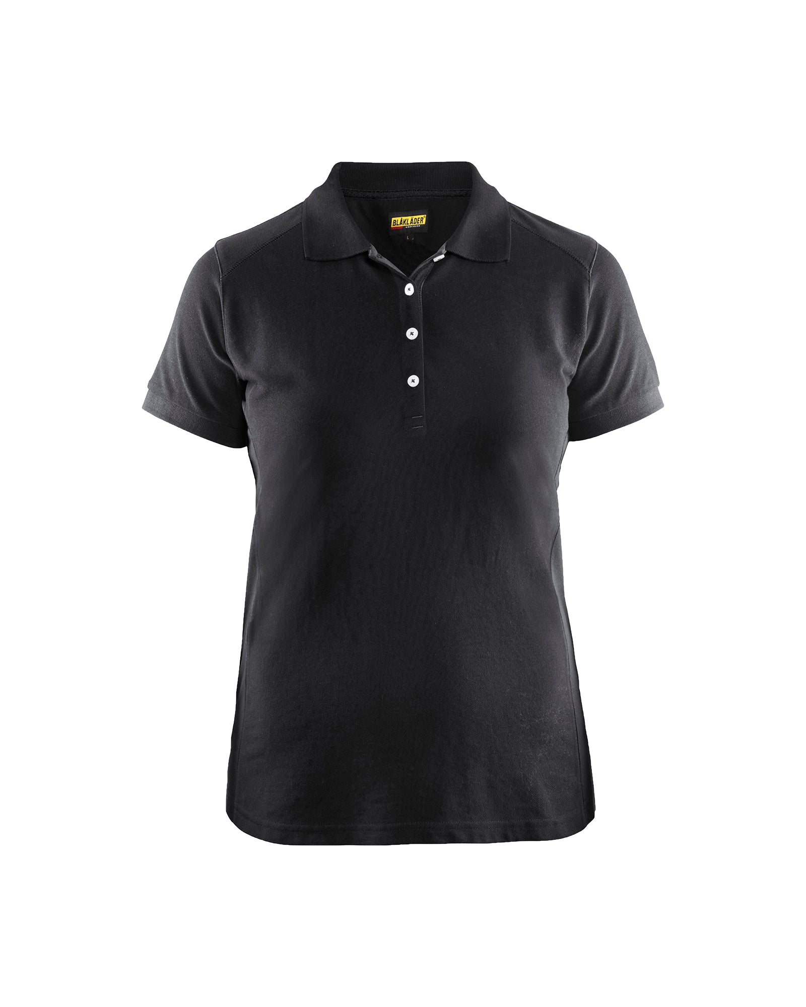 Blåkläder 3390 Dame Poloshirt, Sort