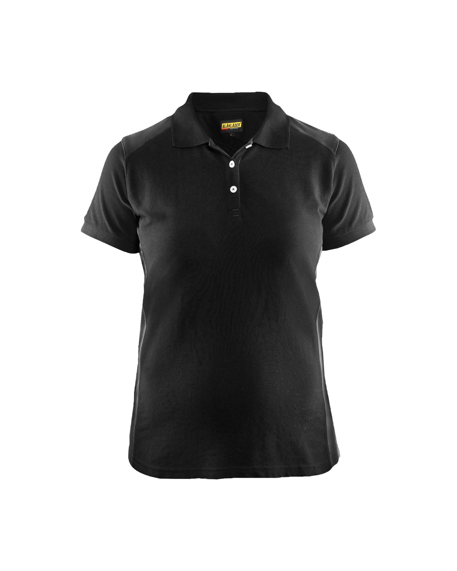 Blåkläder 3390 Dame Poloshirt, Sort/Mørk Grå