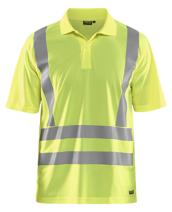 Blåkläder 3391 High Vis UV Poloshirt med tryk eller logo – arbejdstøj og firmatøj