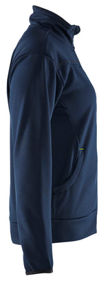 Blåkläder 3394 Dame Sweatshirt full zip detalje til broderi