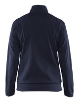 Blåkläder 3394 Dame Sweatshirt full zip nærbillede med logo