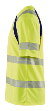 Blåkläder 3397 High Vis UV T-shirt produktfoto med tryk