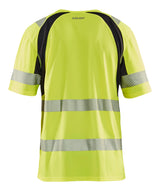 Blåkläder 3397 High Vis UV T-shirt nærbillede med logo