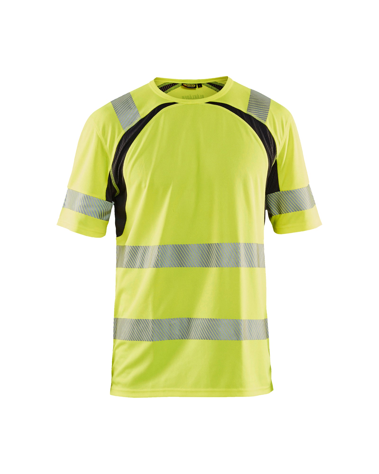 Blåkläder 3397 High Vis UV T-shirt, High Vis Gul/Sort