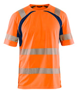 Blåkläder 3397 High Vis UV T-shirt detalje med firmalogo