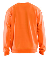 Blåkläder 3401  High Vis Sweatshirt nærbillede med logo