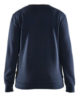 Blåkläder 3408 Dame Sweatshirt produktbillede med logo