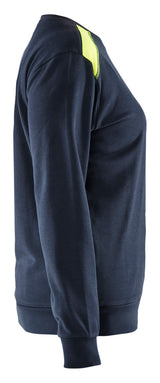 Blåkläder 3408 Dame Sweatshirt detalje til broderi