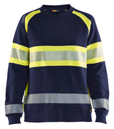 Blåkläder 3409 Dame High Vis Sweatshirt med tryk eller logo – arbejdstøj og firmatøj