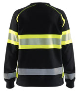 Blåkläder 3409 Dame High Vis Sweatshirt materiale med logo