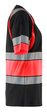 Blåkläder 3410 Dame High Vis T-shirt produktfoto til broderi