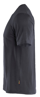 Blåkläder 3415 UV T-shirt nærbillede med tryk