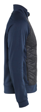 Blåkläder 3418 Hybrid sweatshirt detalje til broderi