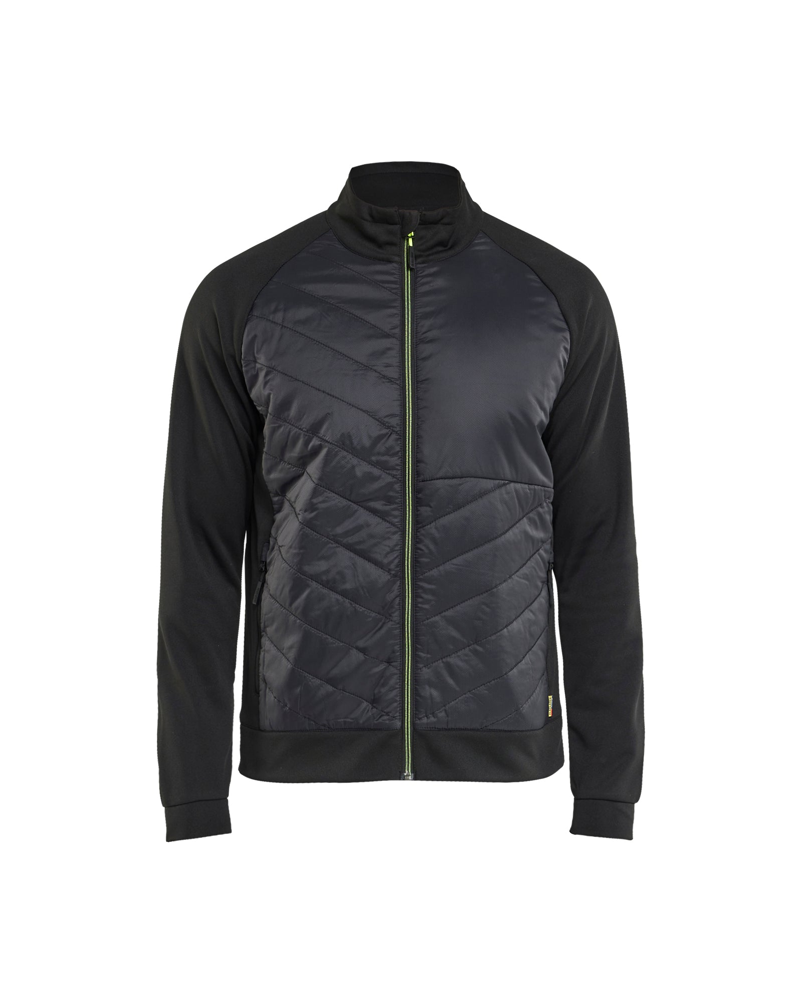 Blåkläder 3418 Hybrid sweatshirt, Sort/High Vis Gul