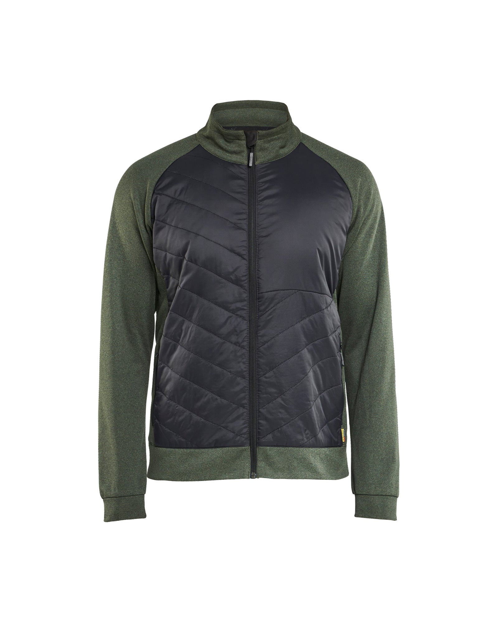 Blåkläder 3418 Hybrid Sweatshirt, Efterårsgrøn/Sort