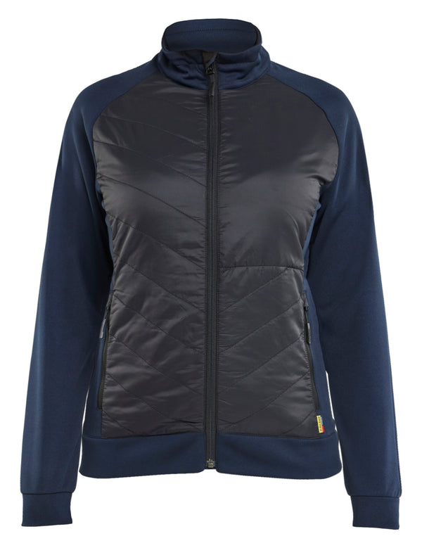 Blåkläder 3419 Dame Hybrid Sweatshirt med tryk eller logo – arbejdstøj og firmatøj