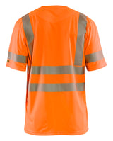 Blåkläder 3420 High Vis UV T-shirt nærbillede med logo