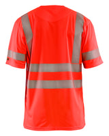 Blåkläder 3420 High Vis UV T-shirt materiale med logo