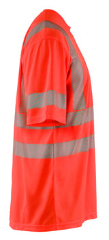 Blåkläder 3420 High Vis UV T-shirt produktbillede til broderi
