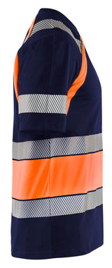 Blåkläder 3421 High Vis T-shirt produktfoto til broderi